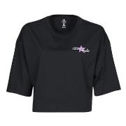 T-shirt Korte Mouw Converse CHUCK INSPIRED HYBRID FLOWER OVERSIZED CRO...