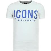 T-shirt Korte Mouw Local Fanatic ICONS W