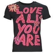 T-shirt Korte Mouw Desigual TS_LOVE ALL YOU ARE