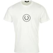 T-shirt Korte Mouw Fred Perry Circle Branding T-Shirt