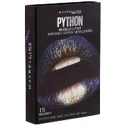 Oogschaduw paletten Maybelline New York Python metalen lippenstiftset