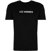 T-shirt Korte Mouw Les Hommes LF224302-0700-9001 | Grafic Print