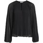 Blouse Vila Top Celine L/S - Black