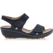 Sandalen Amarpies sandalen / blootsvoets vrouw blauw