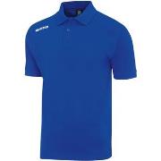 T-shirt Errea Polo Team Colour 2012 Ad Mc Royal Blu