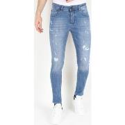 Skinny Jeans Mario Morato Slimfit Spijkerbroek Stoash Gaten