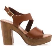 Sandalen Terre Dépices sandalen / blootsvoets vrouw bruin