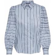 Blouse La Strada Shirt Trinny L/S - Tempes /Night