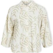 Blouse Object Emira Shirt L/S - Sandshell/Natural