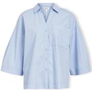 Blouse Object Demi Shirt 3/4 - Brunnera Blue
