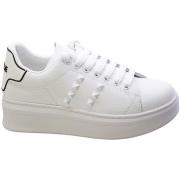 Lage Sneakers GaËlle Paris Sneakers Donna Bianco Gacaw00023