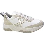 Lage Sneakers Munich Sneakers Donna Bianco/Oro Wave157