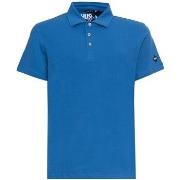 Polo Shirt Korte Mouw Husky hs23beupc34co156-ted-c329-f46 blue