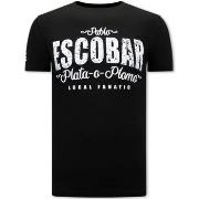 T-shirt Korte Mouw Local Fanatic Escobar Pablo