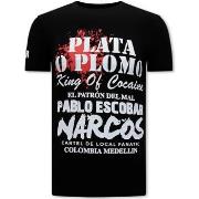 T-shirt Korte Mouw Local Fanatic Plato Plomo