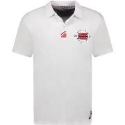 Polo Shirt Korte Mouw Geographical Norway SY1358HGN-White
