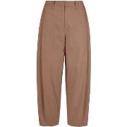 Broeken Bomboogie Pleated Barrel-Leg Chinos