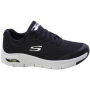 Lage Sneakers Skechers Sneakers Uomo Nero Arch Fit 232040bkw