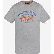 T-shirt Korte Mouw Schott TSTOBY