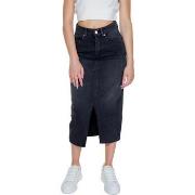 Rok Vero Moda VMVERI HR CALF DENIM SKIRT GA MIX NOOS 10295731