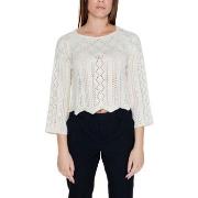 Trui Vero Moda VMGINGER 3/4 BOATNECK PULLOVER GA NOOS 10289545