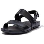 Sandalen FitFlop GRACIE LEATHER BACK-STRAP SANDALS ALL BLACK