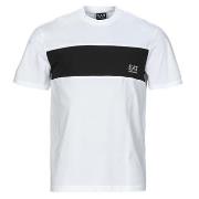 T-shirt Korte Mouw Emporio Armani EA7 ATHLETIC COLORBLOCK TSHIRT