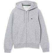 Mantel Lacoste Hooded Jacket - Gris Chiné