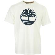 T-shirt Korte Mouw Timberland Kennebec River Tree Logo Tee