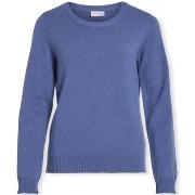 Trui Vila Noos Ril O-Neck L/S - Bijou Blue