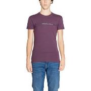 Polo Shirt Lange Mouw Emporio Armani EA7 CREW NECK T-SHIRT 111035 4F72...