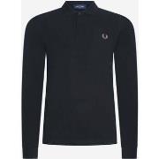 Polo Shirt Lange Mouw Fred Perry Ls plain t-shirt