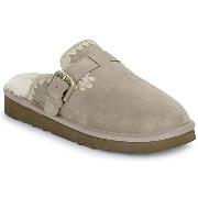 Klompen Mou SUEDE SHEEPSKIN CLOG ESKIMO