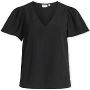 Blouse Vila Top Kirsti Ika LS - Black Beauty