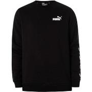 Sweater Puma Sweatshirt met tape-crew