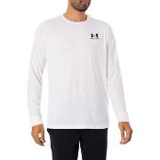 T-shirt Korte Mouw Under Armour T-shirt met lange mouwen en logo op de...