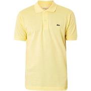 Polo Shirt Korte Mouw Lacoste Poloshirt Met Klassieke Pasvorm