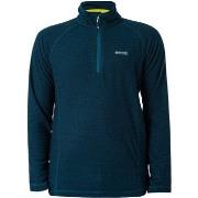 Fleece Jack Regatta Montes lichtgewicht sweatshirt met halve rits