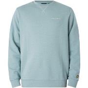 Sweater Lyle &amp; Scott Loopback Geborduurd Ontspannen Sweatshirt