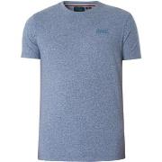 T-shirt Korte Mouw Superdry Essentieel EMB-T-Shirt Met Logo