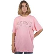 T-shirt Korte Mouw Superb 1982 HK150PKN-SUPERBLINE-ROSA