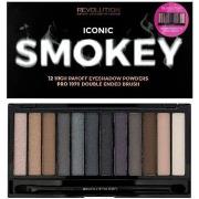 Oogschaduw paletten Makeup Revolution Iconic Smokey Oogschaduw Palette