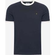 T-shirt Farah Groves reg ringer