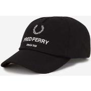 Pet Fred Perry Cotton canvas branded cap