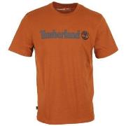 T-shirt Korte Mouw Timberland Linear Logo Short Sleeve