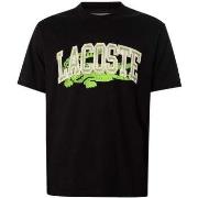 T-shirt Korte Mouw Lacoste Jersey-handtekening T-shirt