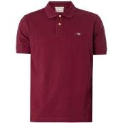 Polo Shirt Korte Mouw Gant Schild Piqué Poloshirt