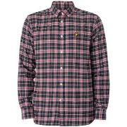 Overhemd Lange Mouw Lyle &amp; Scott Check flannel shirt