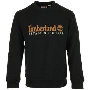 Trui Timberland Logo Brush Back Crew Neck