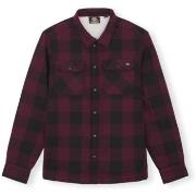 Mantel Dickies Lined Sacramento Sherpa Shirt - Marron